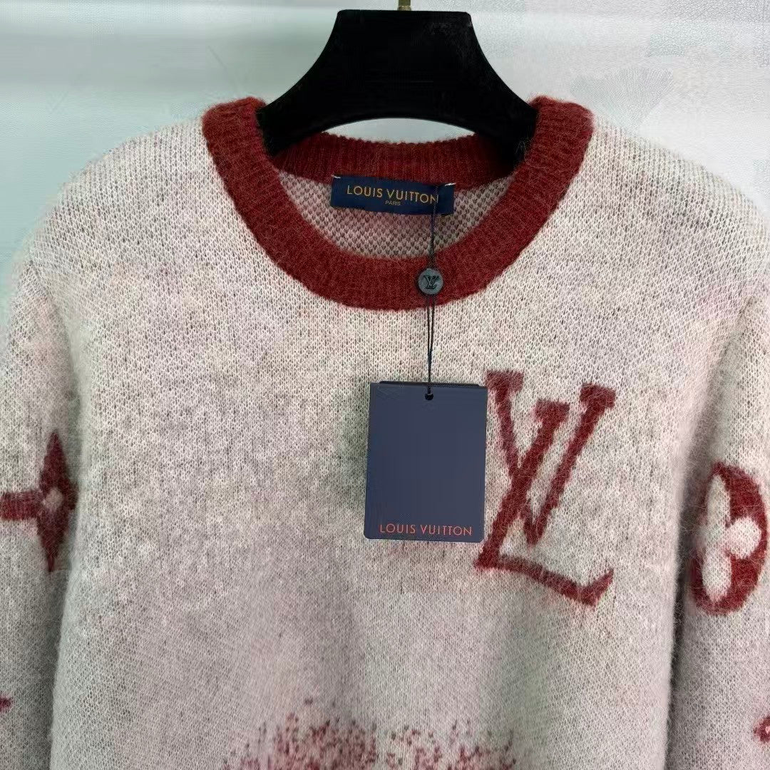Classic monogram knit sweater