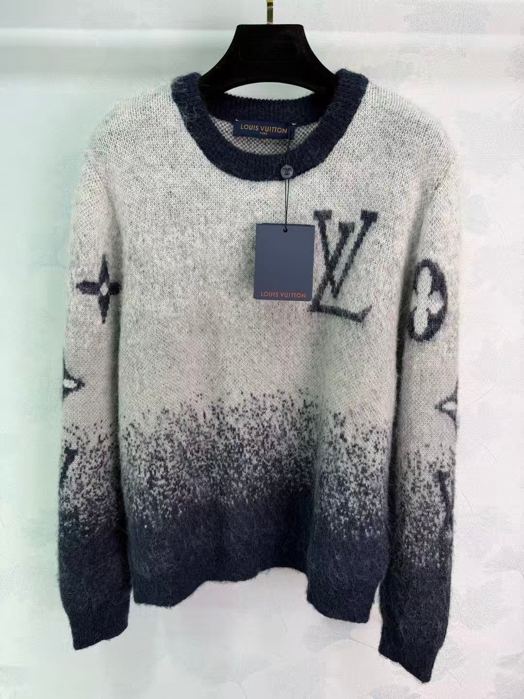 Classic monogram knit sweater