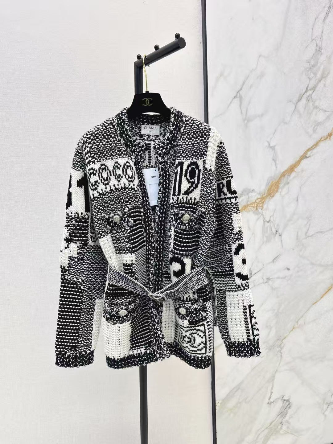 Woven Elegant Cardigan