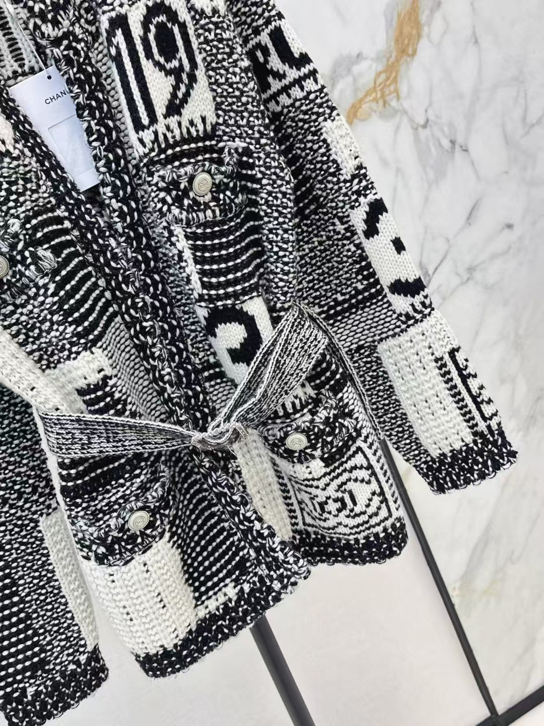 Woven Elegant Cardigan
