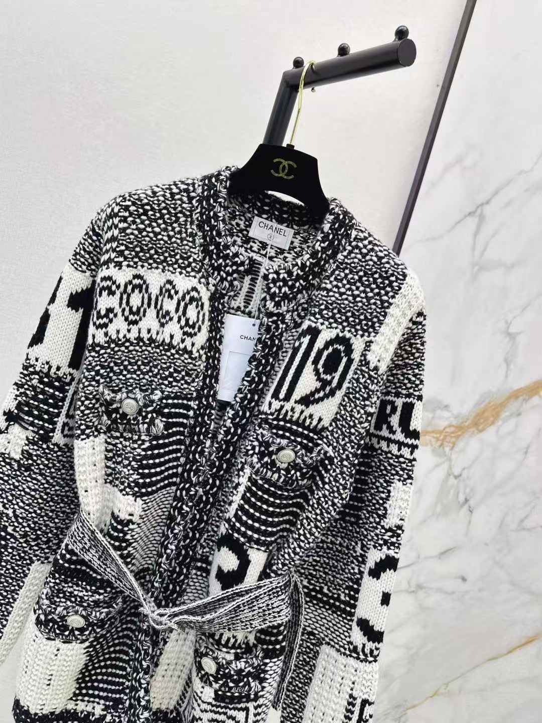 Woven Elegant Cardigan