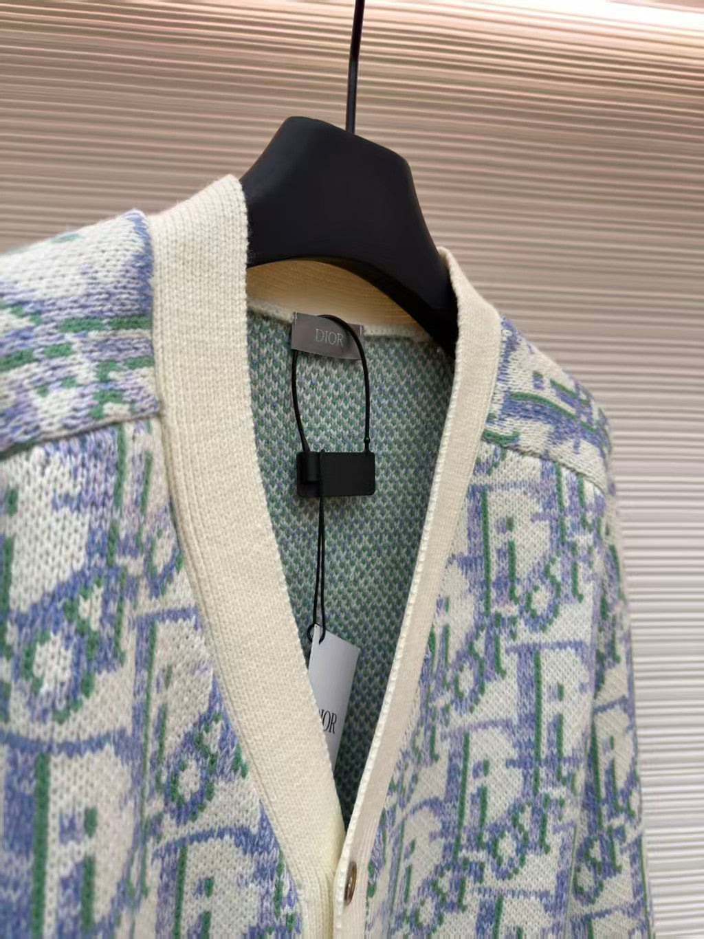 Monogrammed cardigan