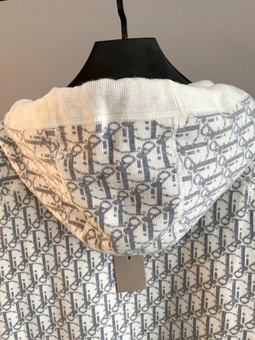 Reversible zippered hooded sweater