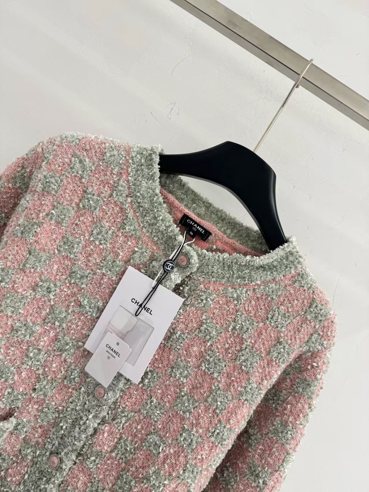 New knitted cardigan