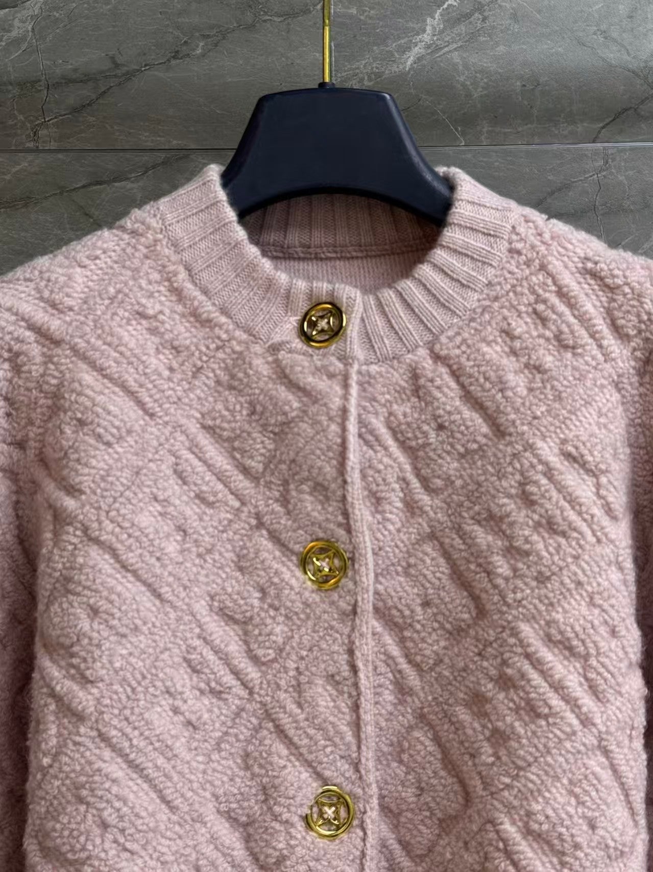 Classic monogram knitted cardigan