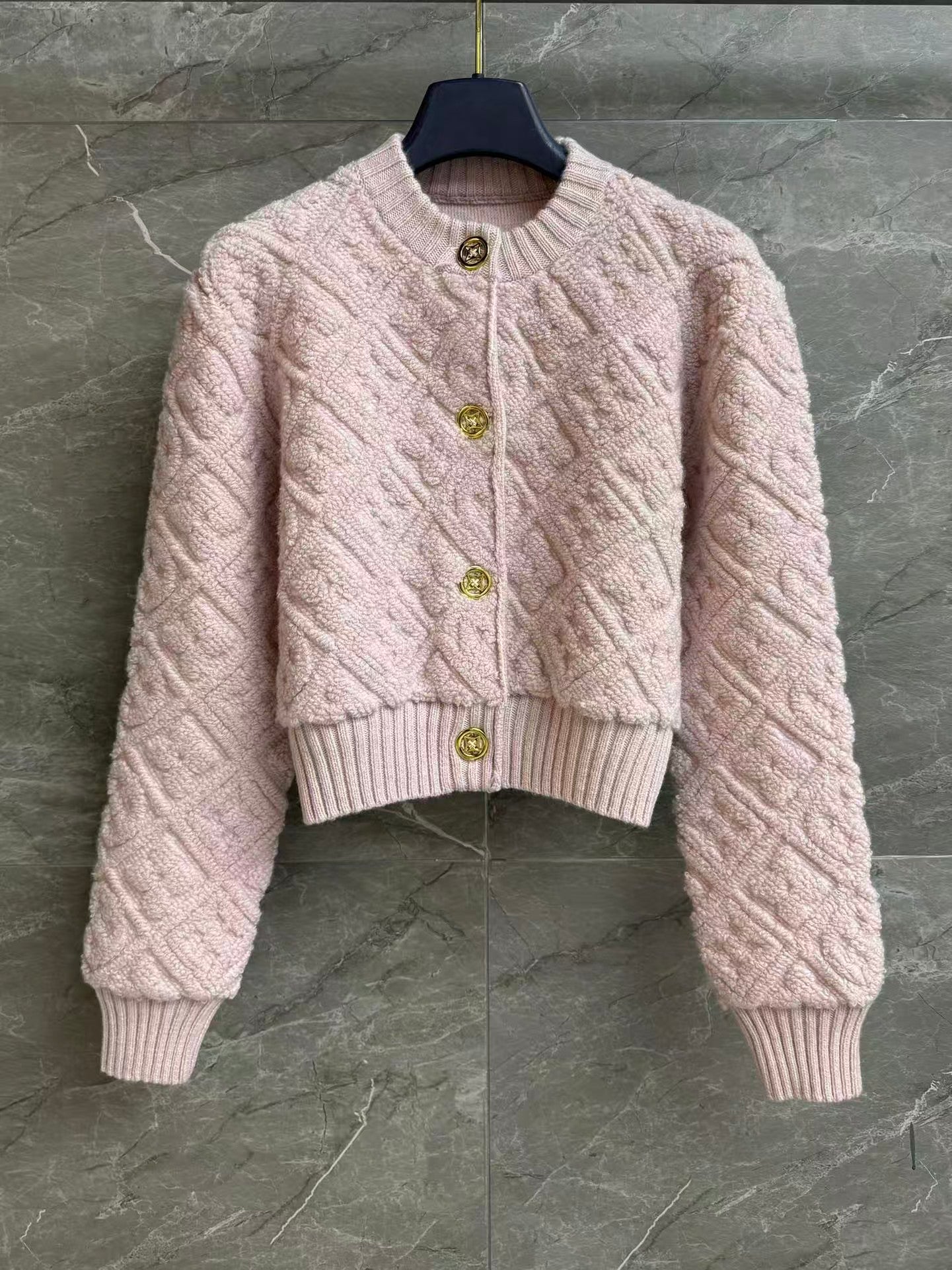 Classic monogram knitted cardigan