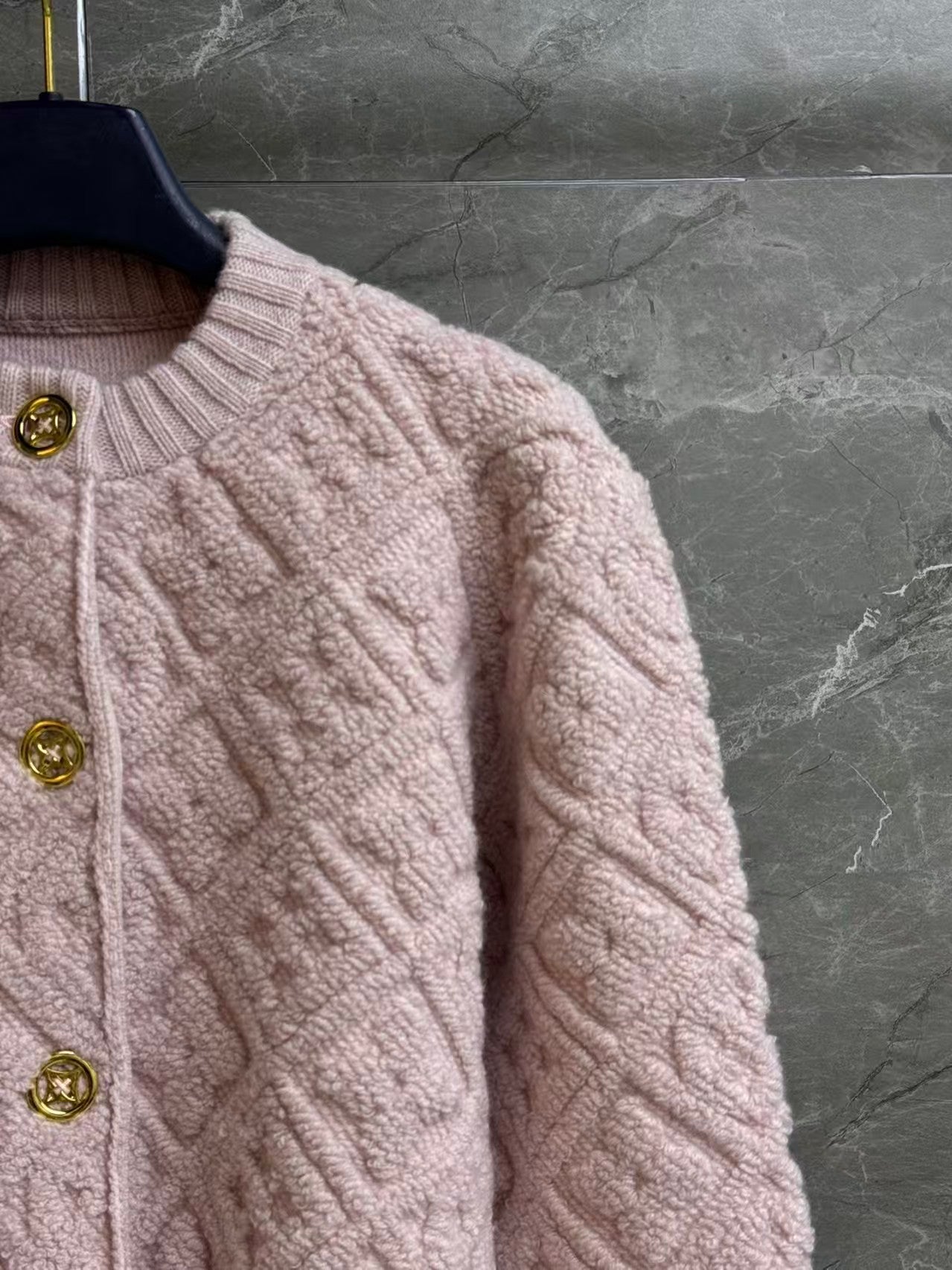 Classic monogram knitted cardigan