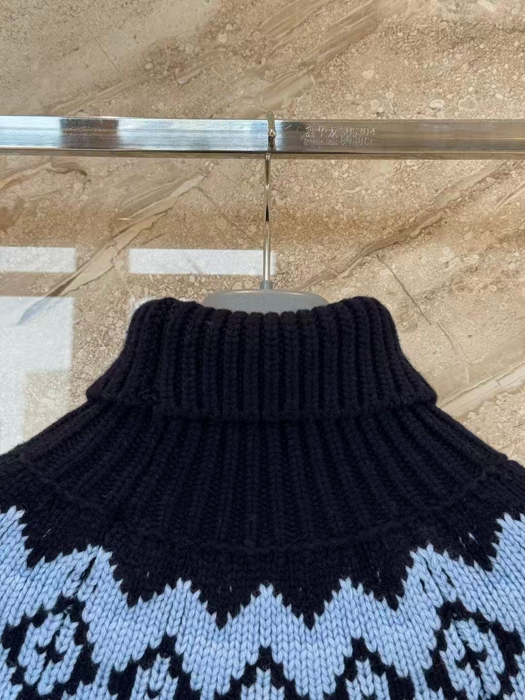 Classic Fair Isle patterned sweater