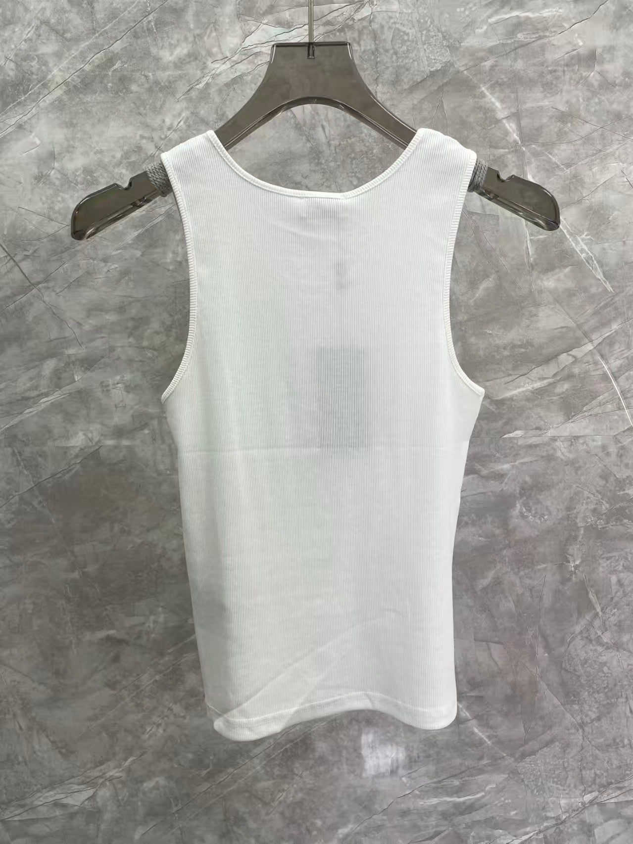 26 Red embroidered logo vest