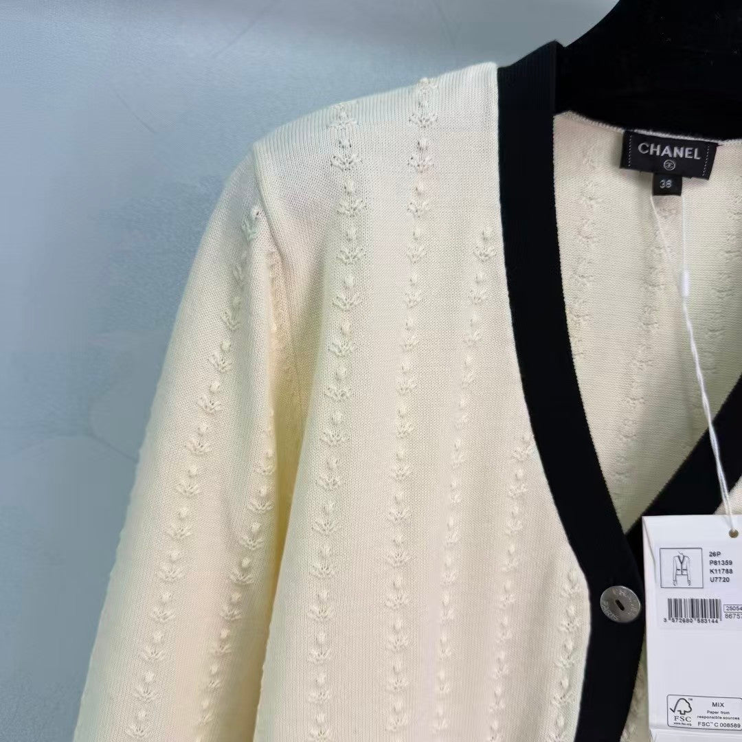 26SS New V-neck Cardigan