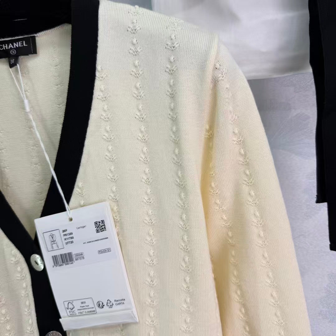 26SS New V-neck Cardigan