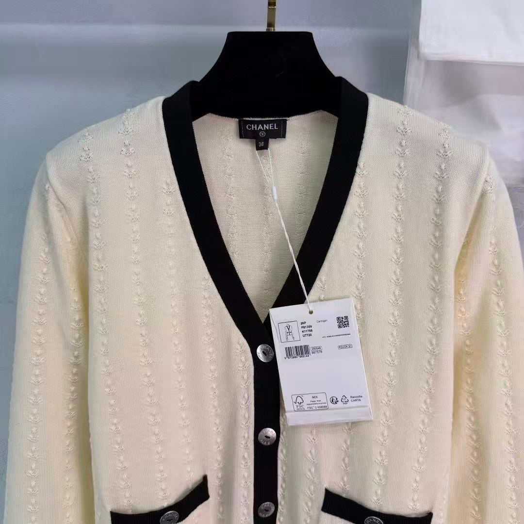 26SS New V-neck Cardigan