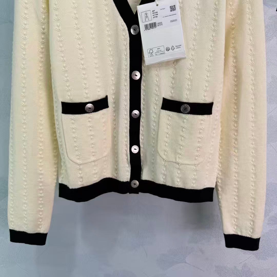 26SS New V-neck Cardigan