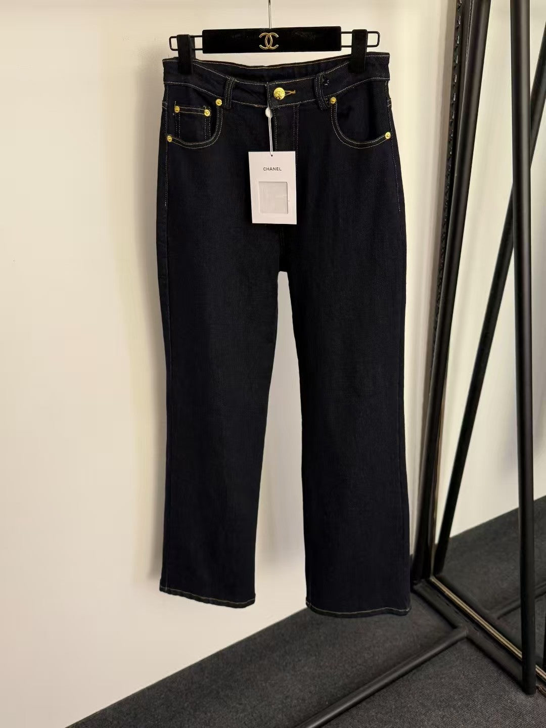 26 New High-Waisted Straight Leg Jeans