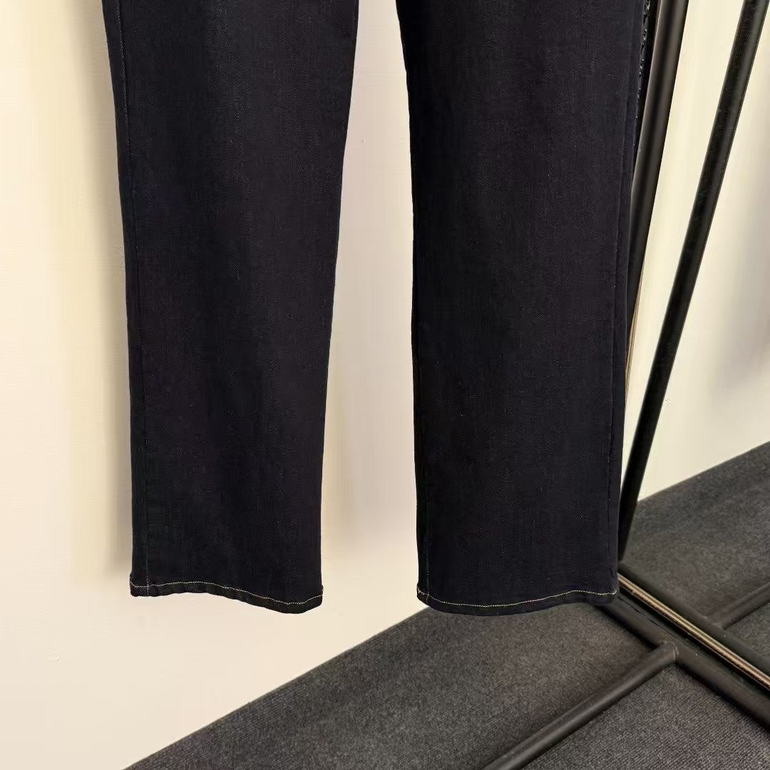 26 New High-Waisted Straight Leg Jeans