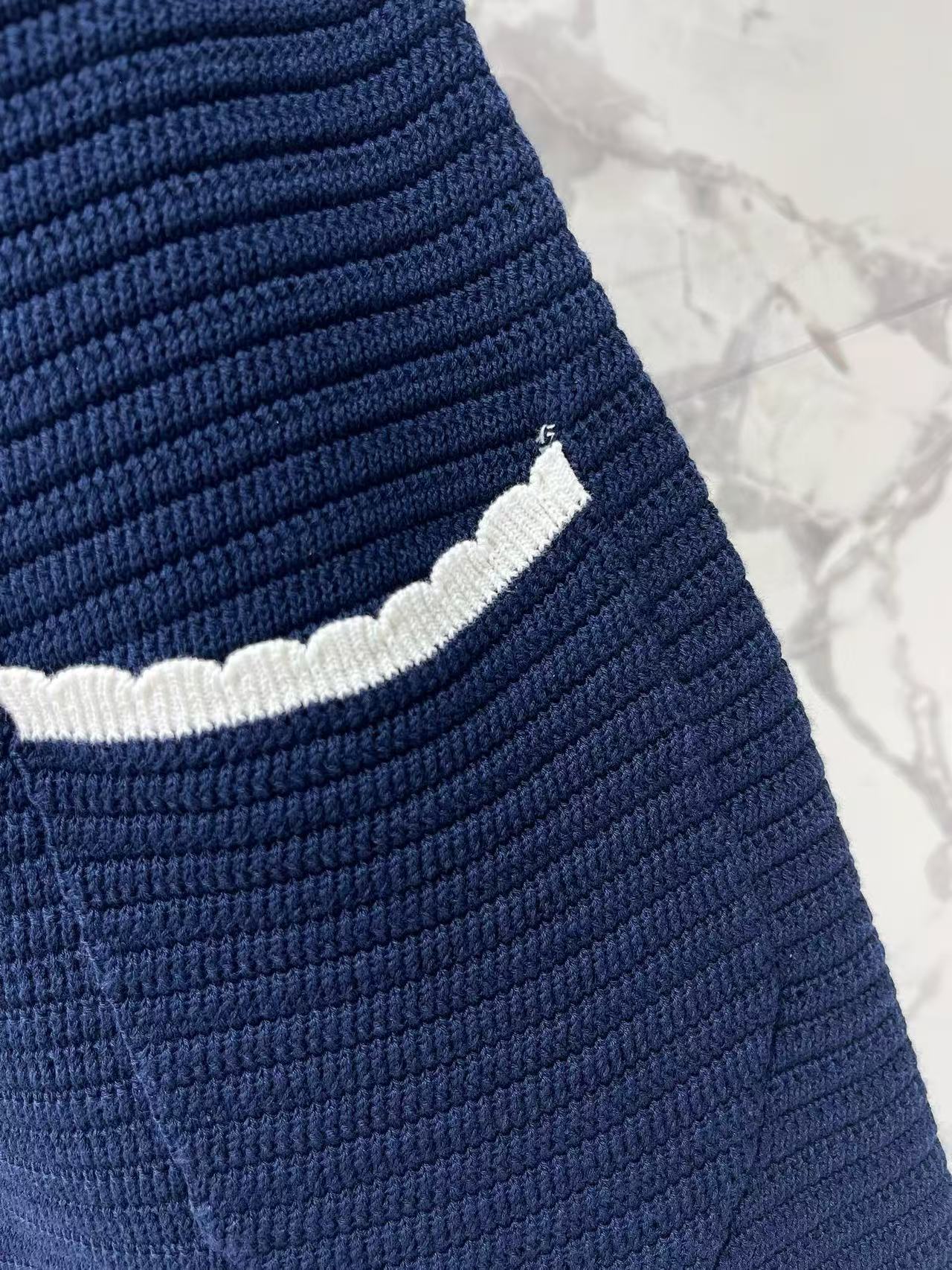 🔥🔥🔥Navy Crochet Sundress