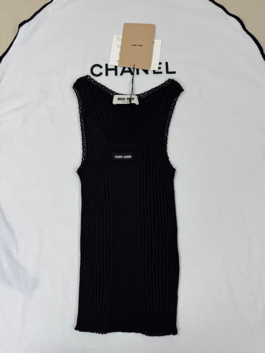 26 New Style Knitted Spaghetti-Strap Tank Top