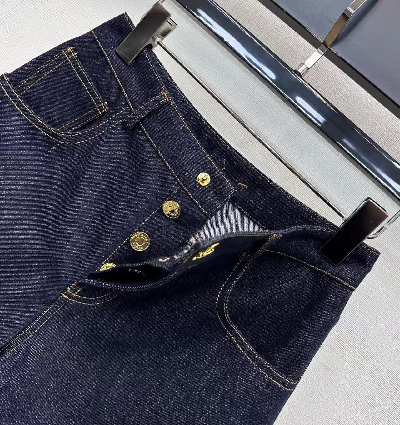 26 New Style Embroidered Backpack Button Denim Shorts