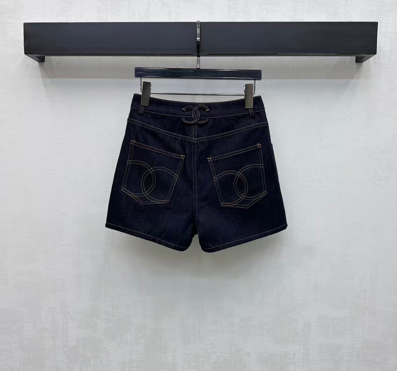 26 New Style Embroidered Backpack Button Denim Shorts