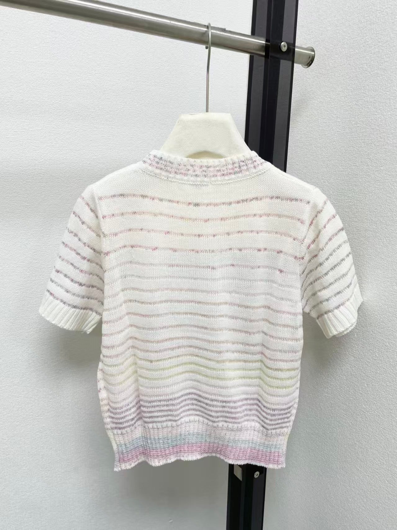 26SS Gradient Striped T-shirt