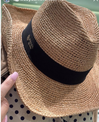 New straw hat