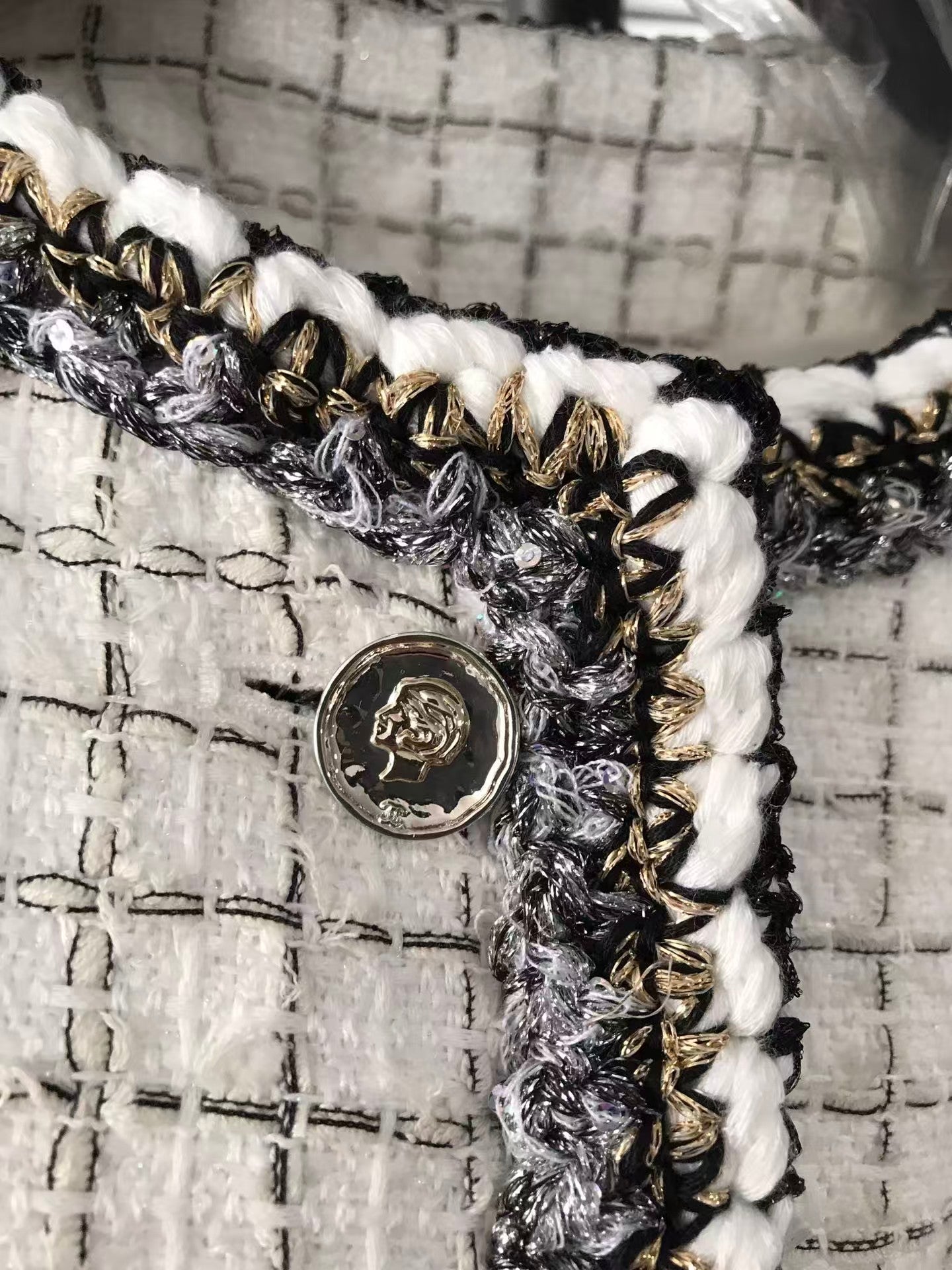 26SS Cloak Plaid jacket