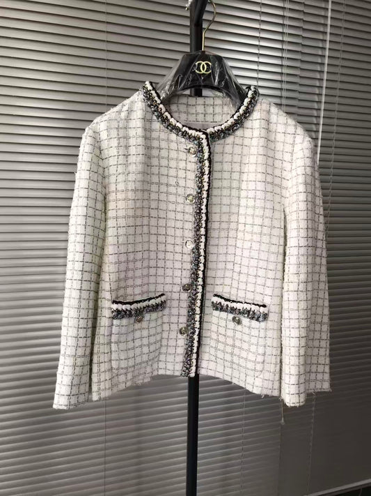 26SS Cloak Plaid jacket