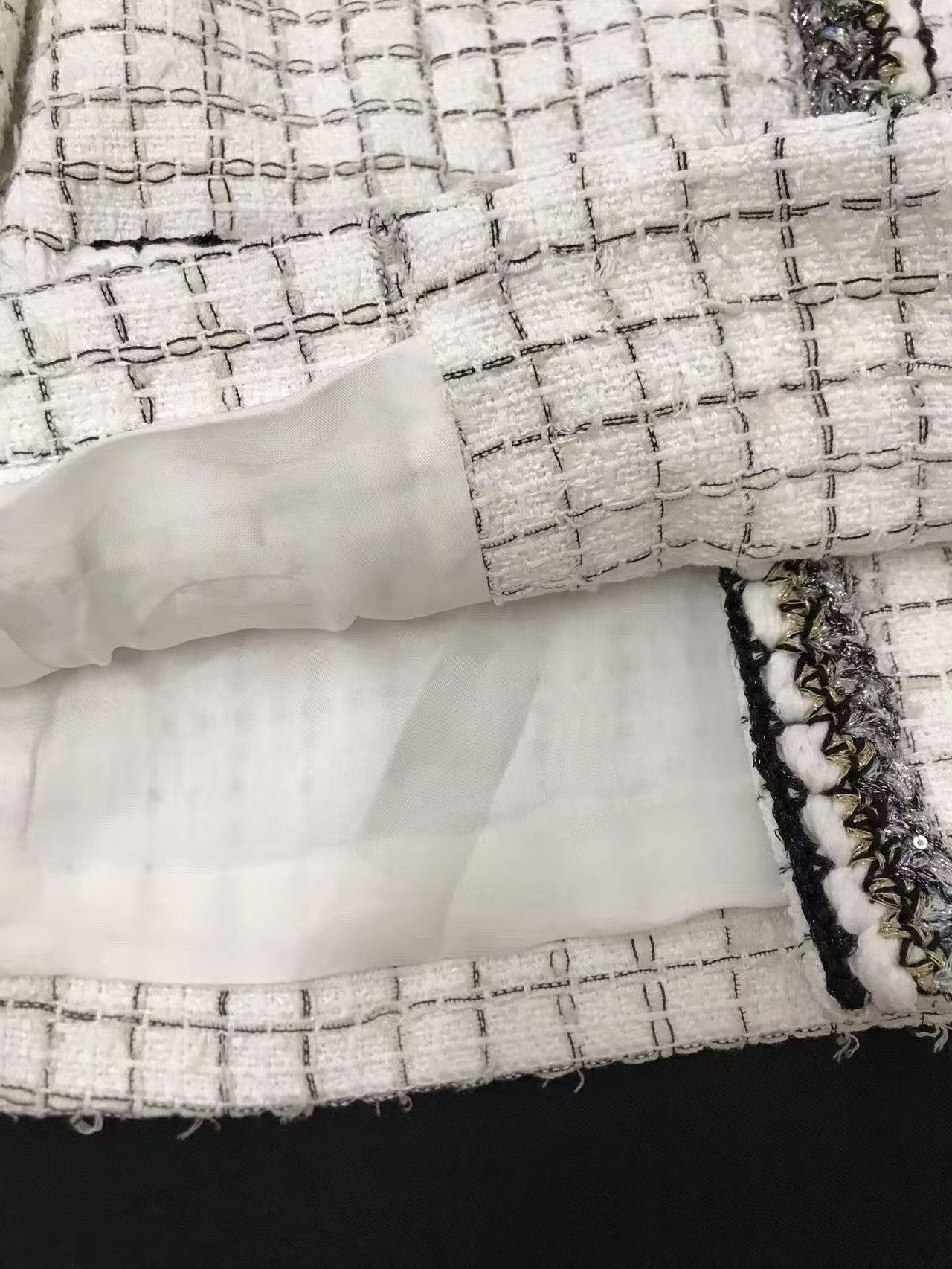 26SS Cloak Plaid jacket