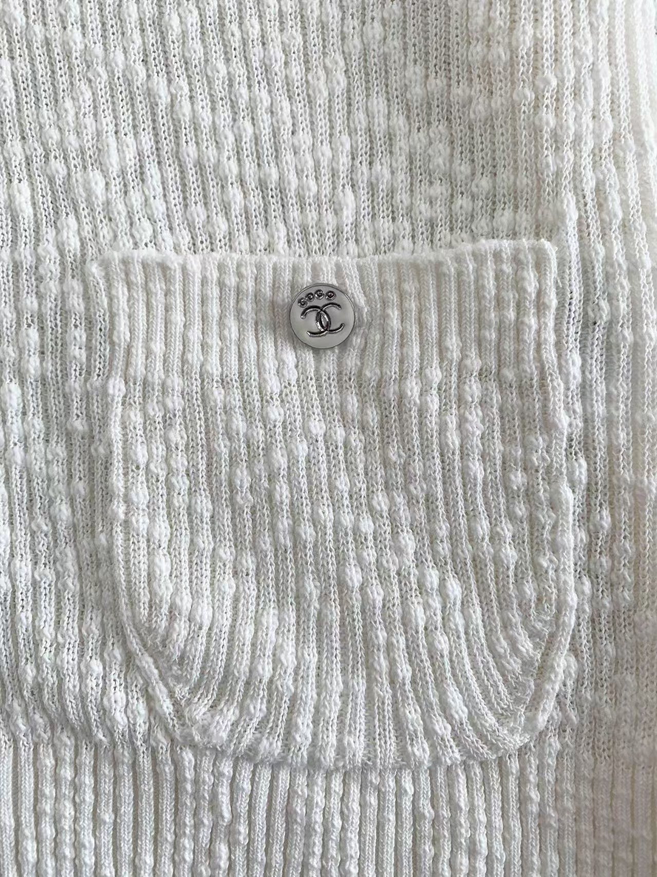 26SS Textured Knit Cardigan
