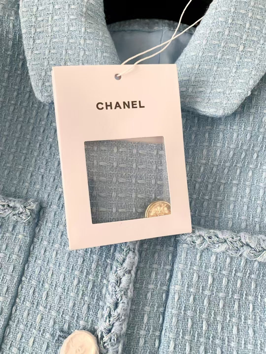 26ss light blue collared coat