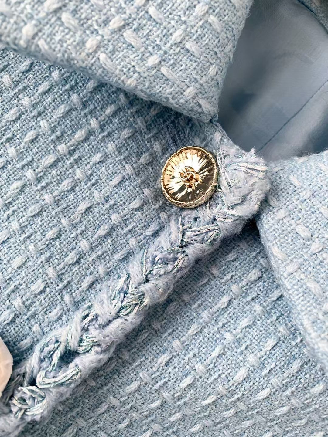 26ss light blue collared coat