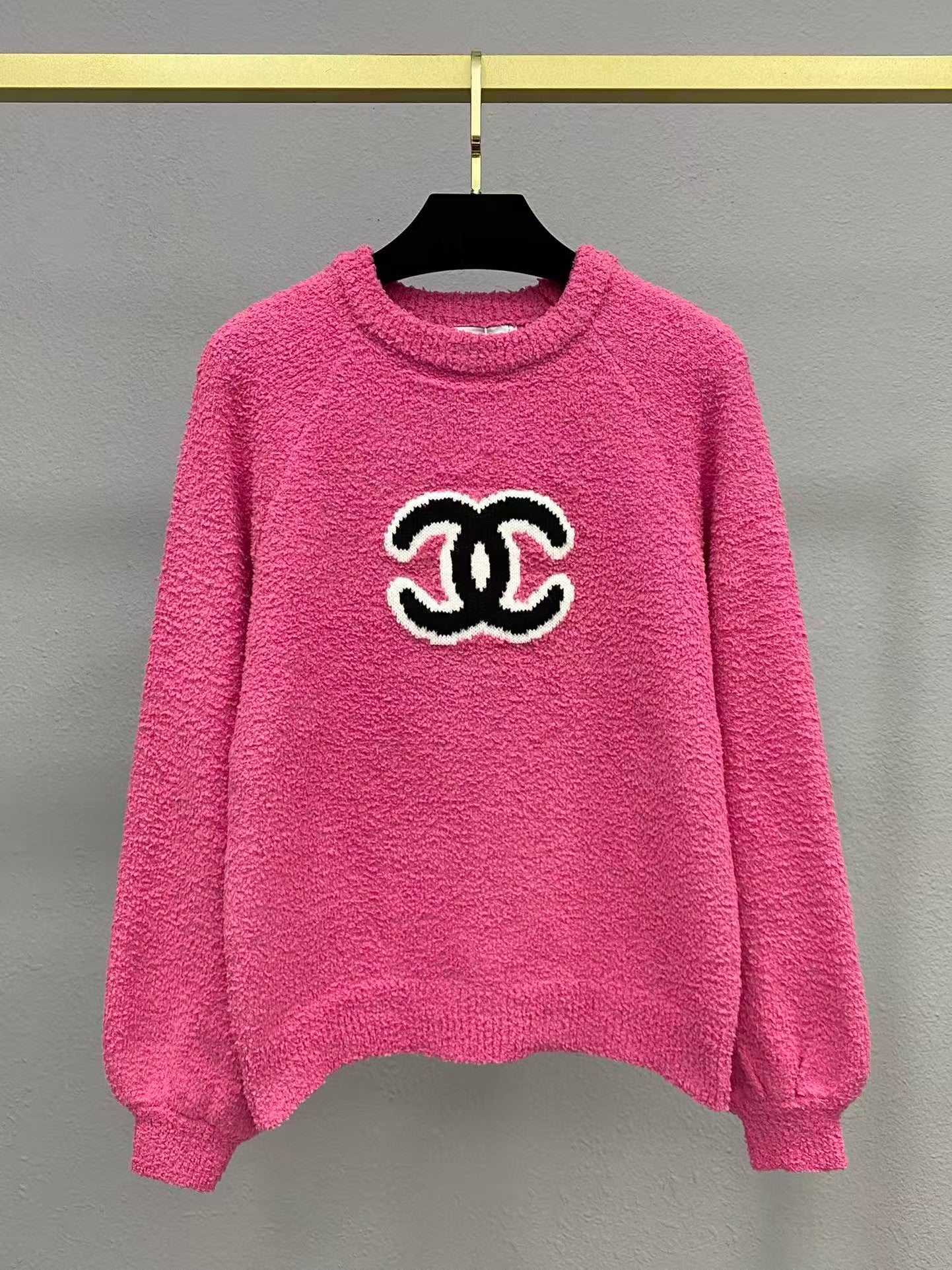 26SS New Jacquard Knit Sweater