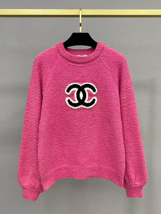 26SS New Jacquard Knit Sweater