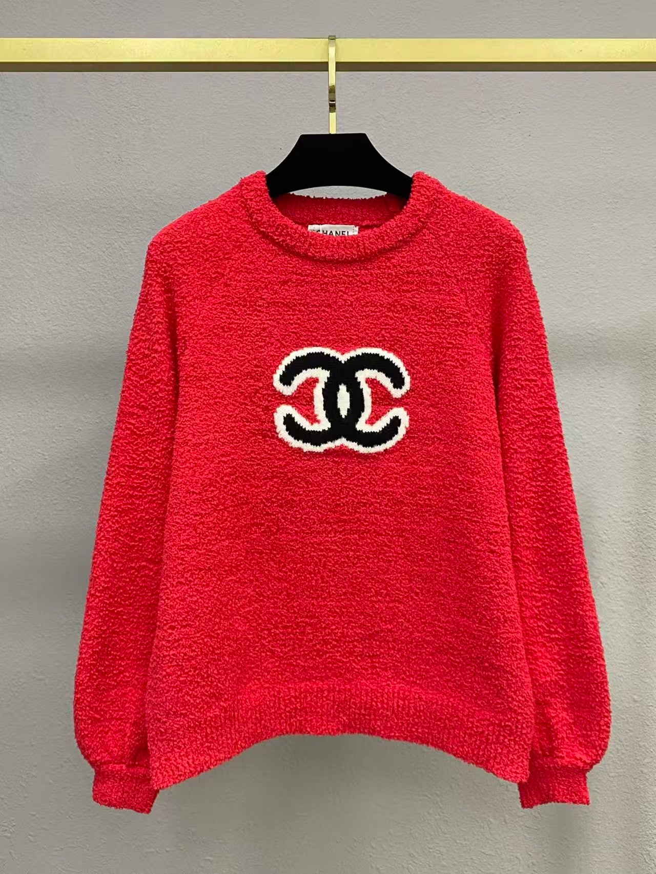 26SS New Jacquard Knit Sweater