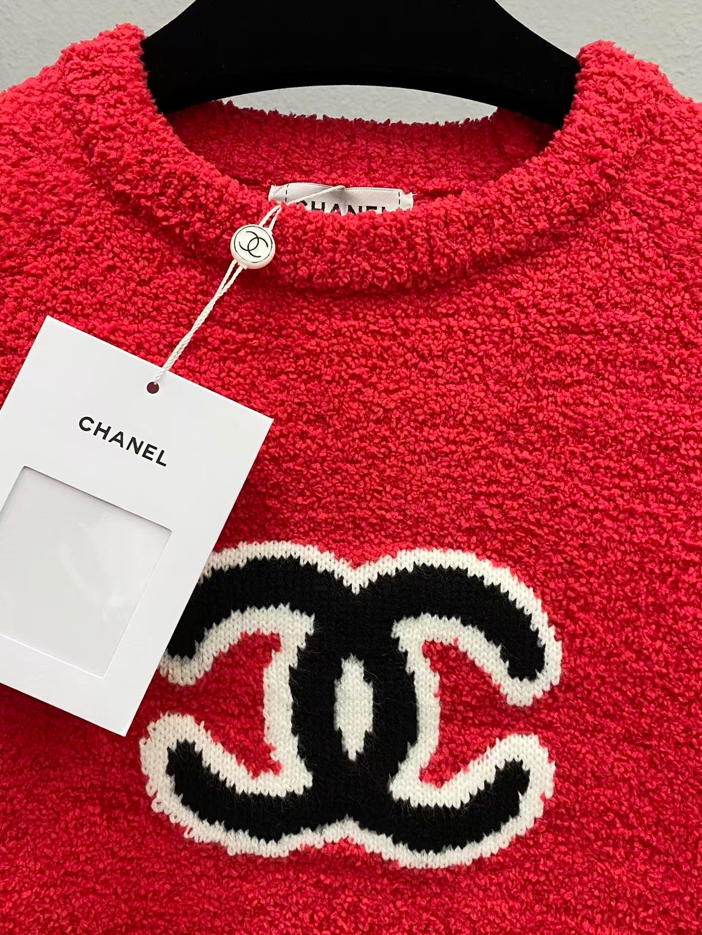 26SS New Jacquard Knit Sweater