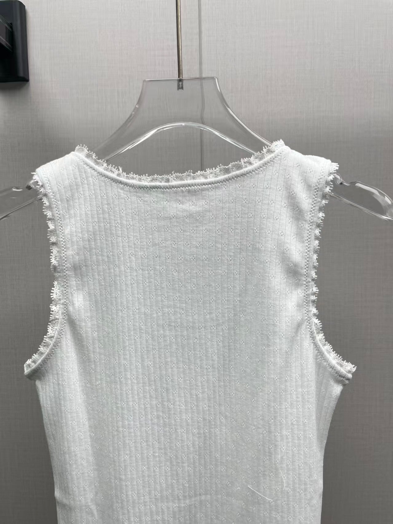26SS logo knitted vest