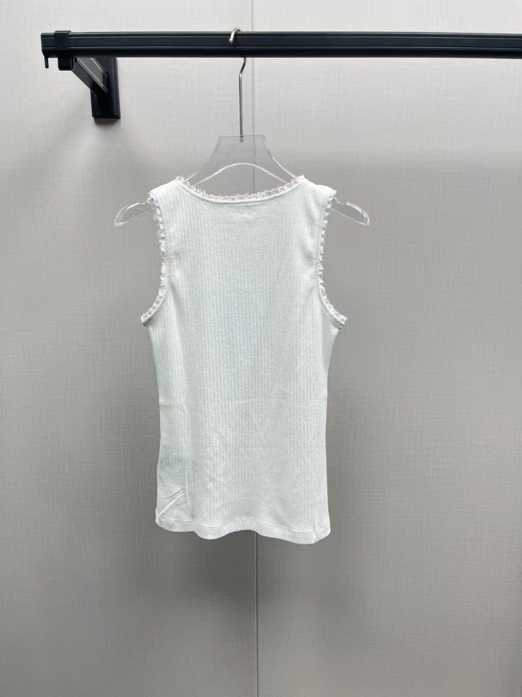 26SS logo knitted vest