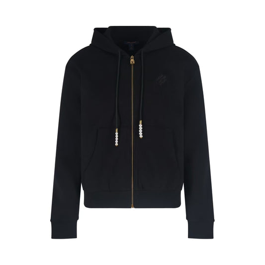 26SS Pearl Pendant Hooded Jacket