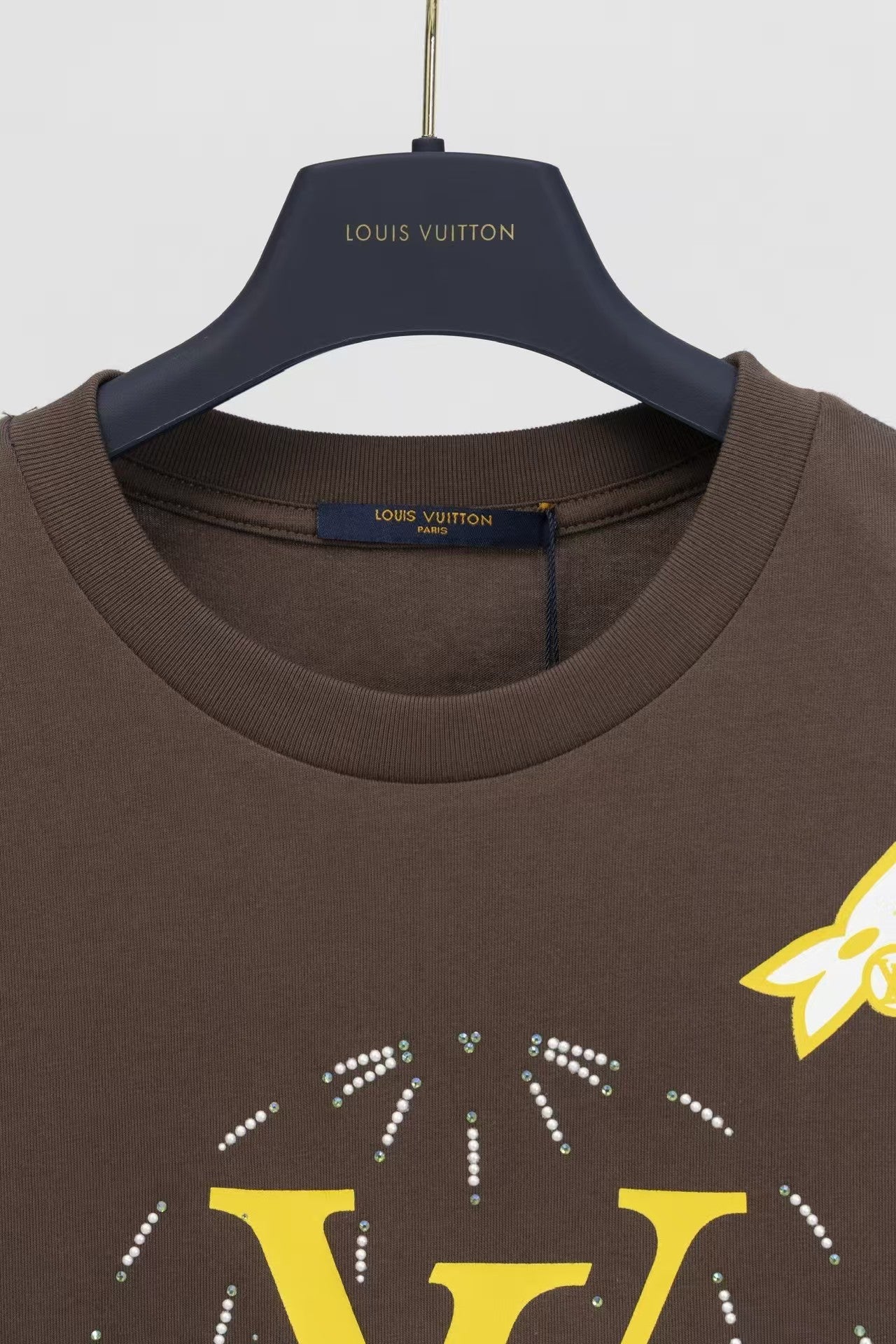 26SS Route Lyon Stone Decoration T-shirt