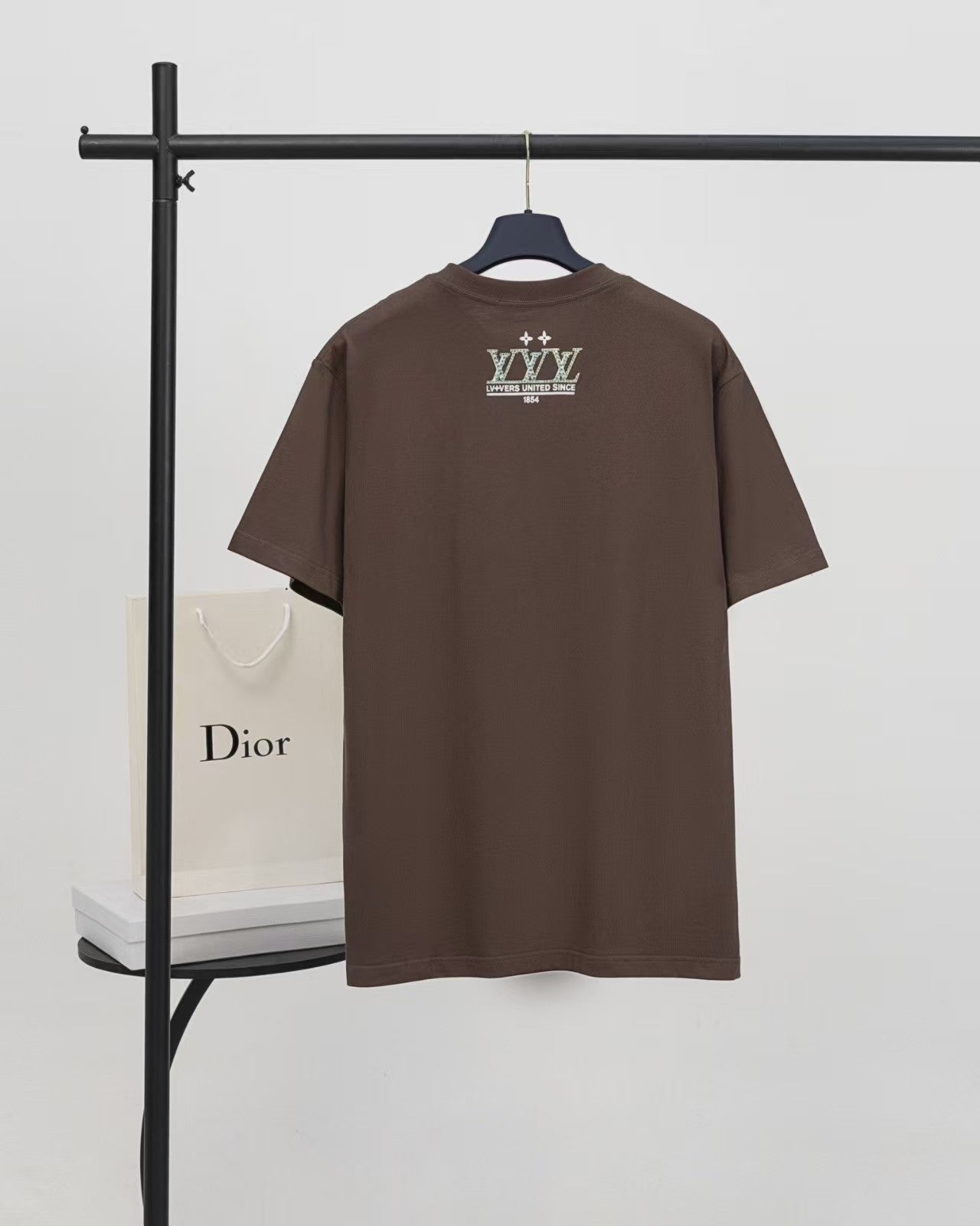 26SS Route Lyon Stone Decoration T-shirt