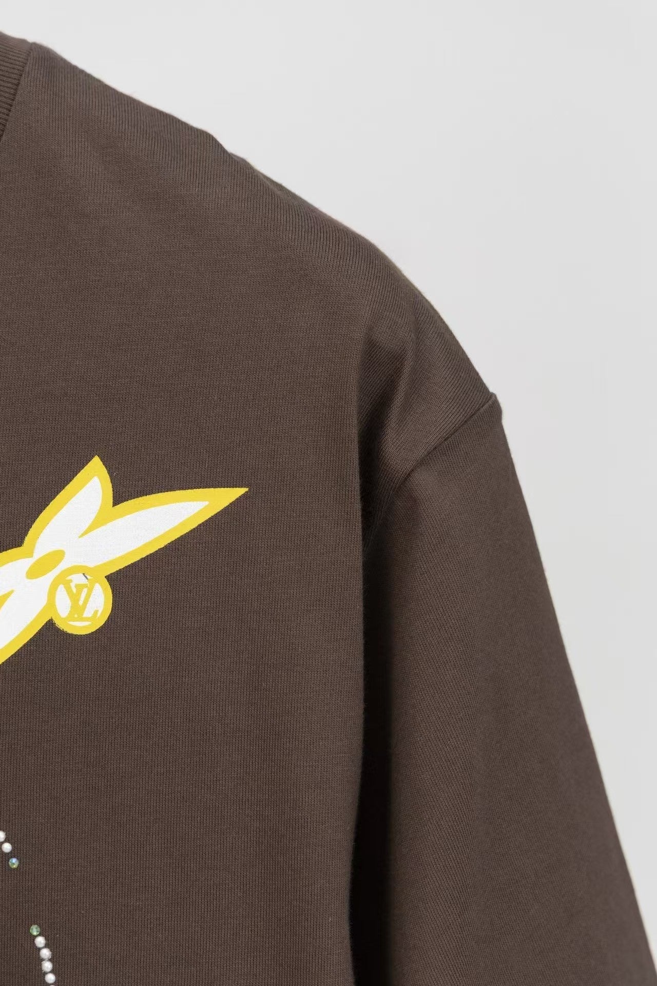 26SS Route Lyon Stone Decoration T-shirt