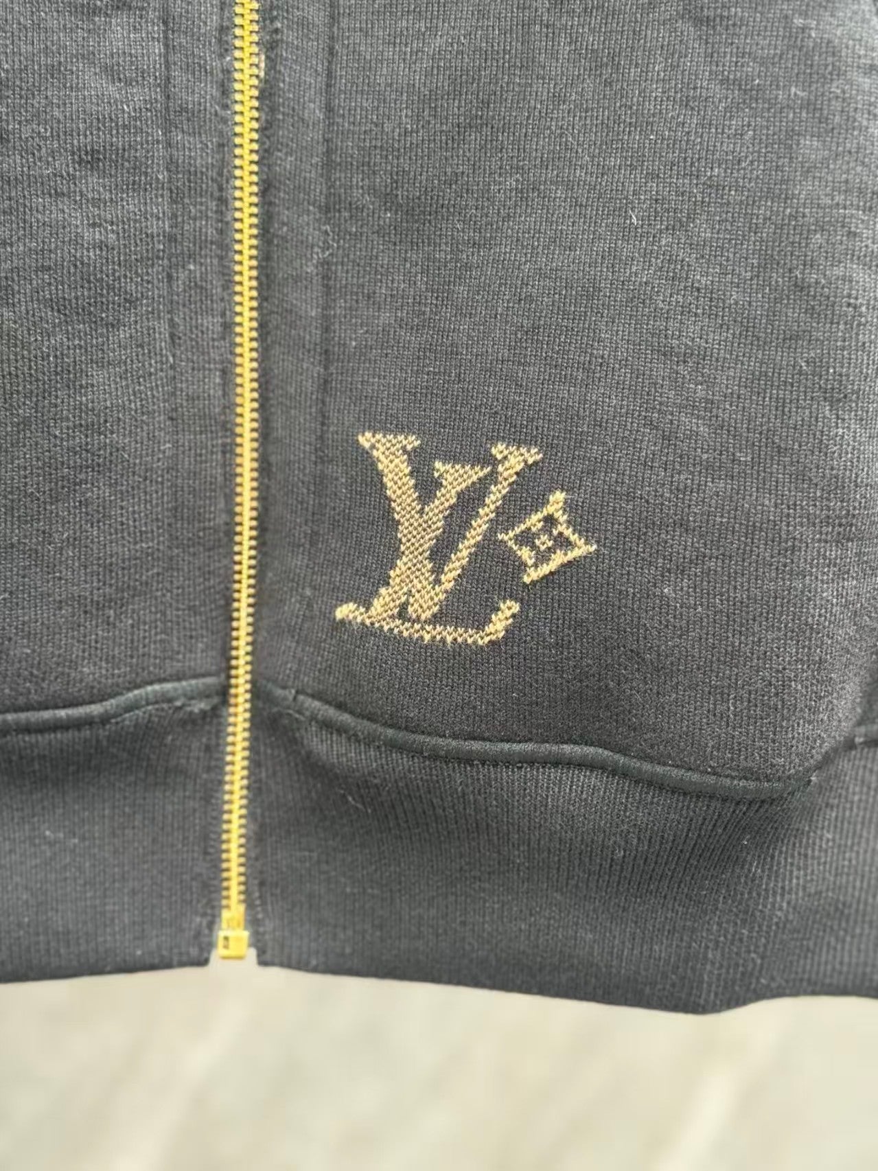 26SS Double-sided Jacquard Knit Hooded Jacket