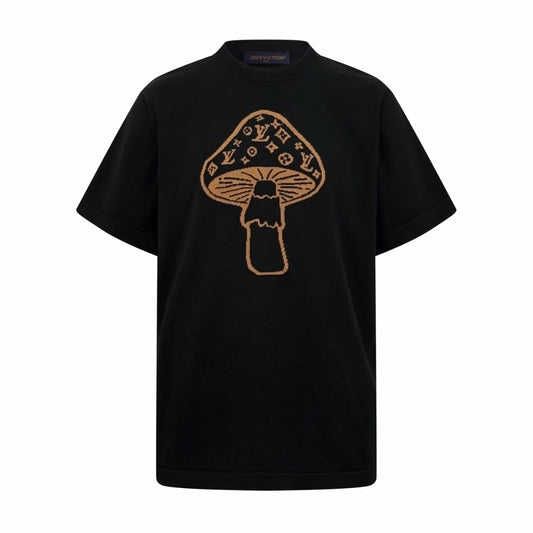 26SS Mushroom Inlay Logo T-shirt