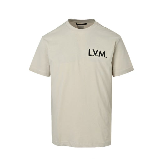 26SS Embroidered Label T-shirt