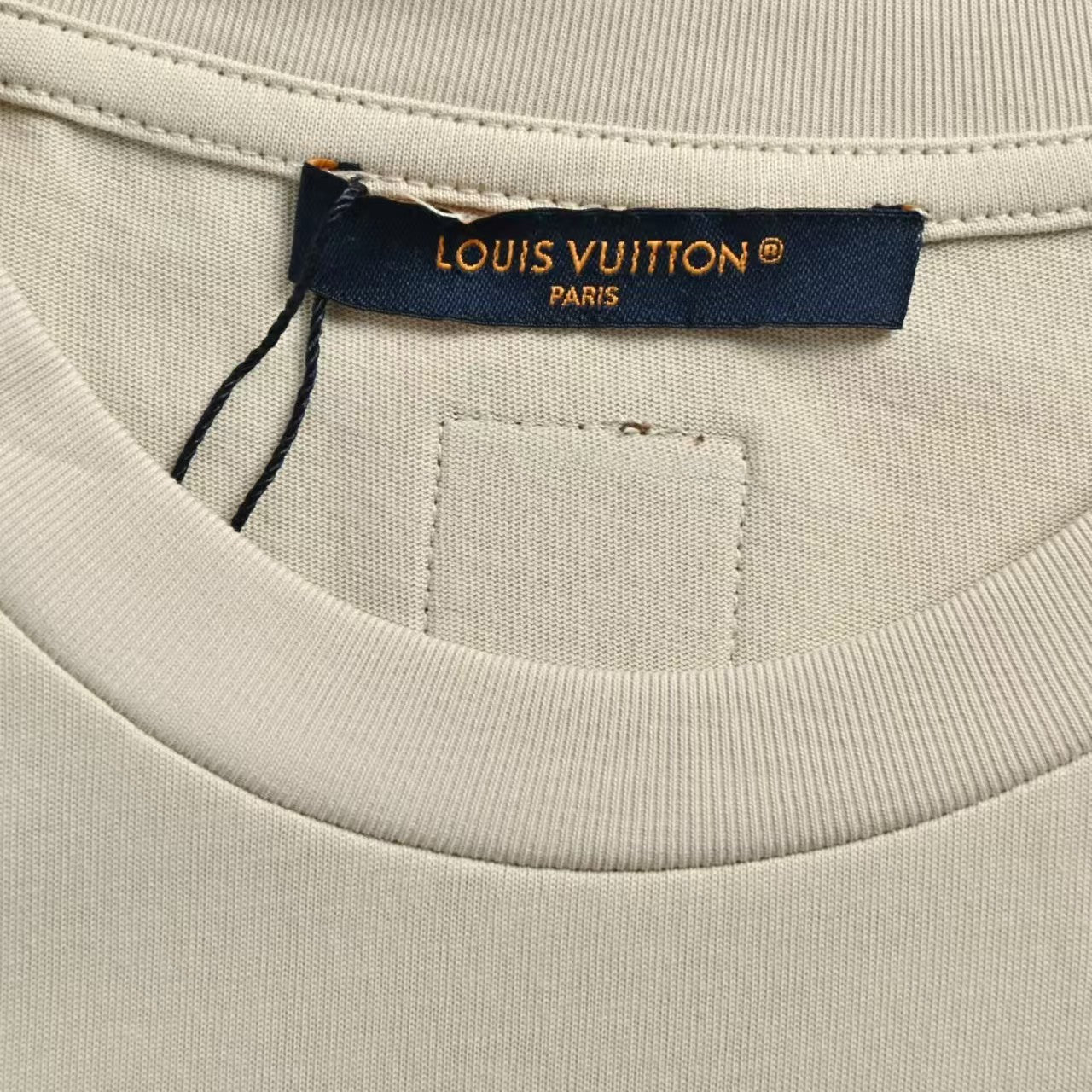 26SS Embroidered Label T-shirt