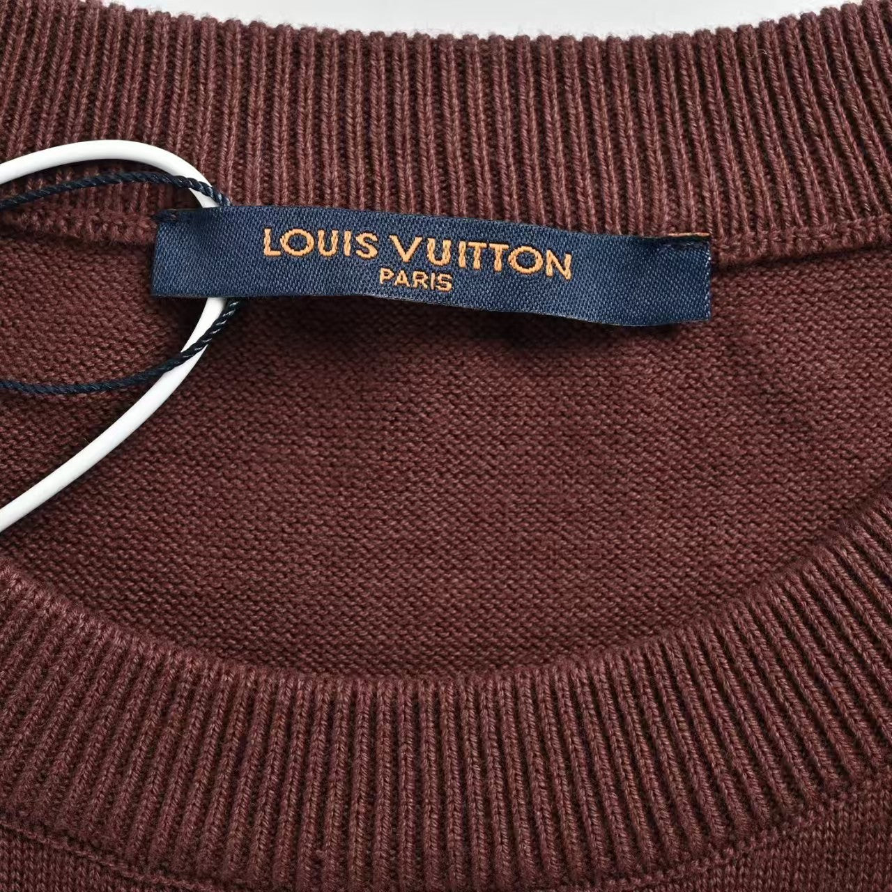 26SS Silicone Badge Knitted T-Shirt