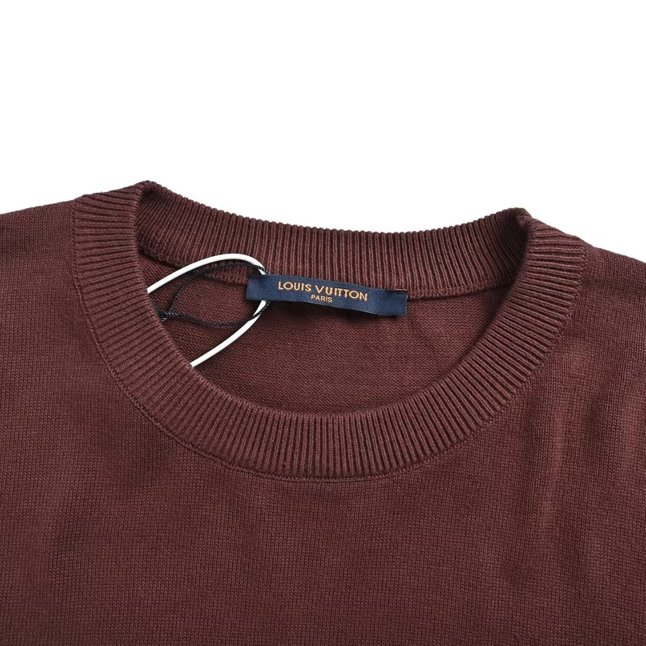 26SS Silicone Badge Knitted T-Shirt