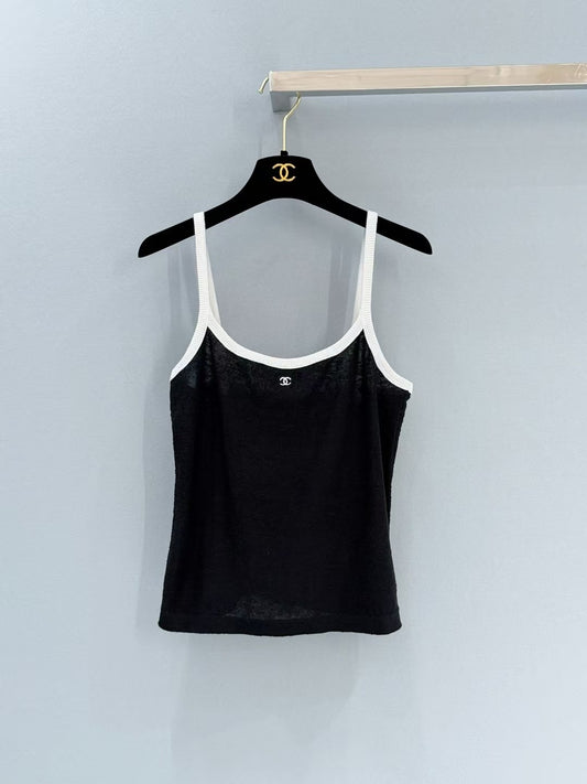 26SS Solid-Color Spaghetti-Strap Camisole