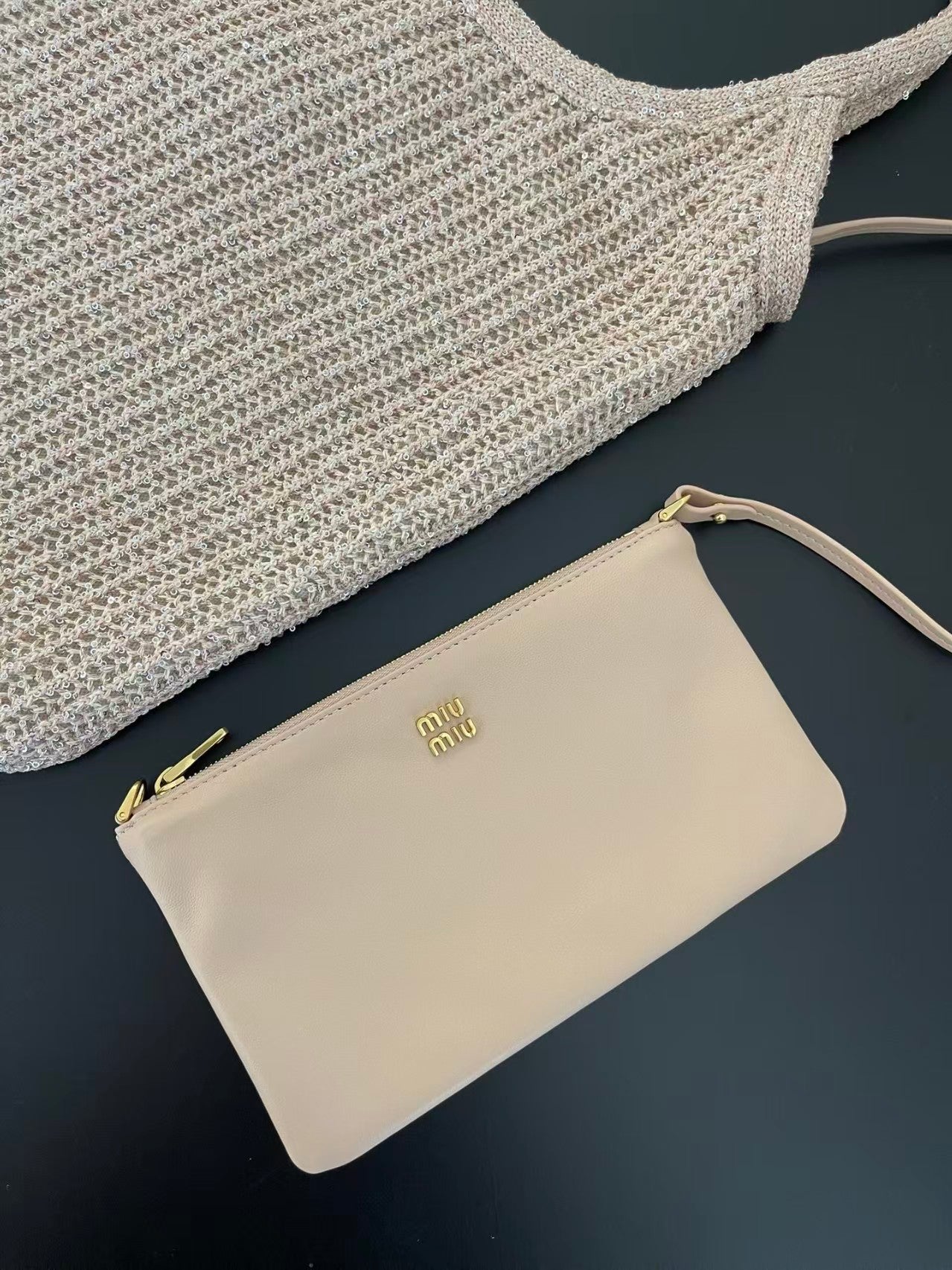 New Sequin Mesh Bag