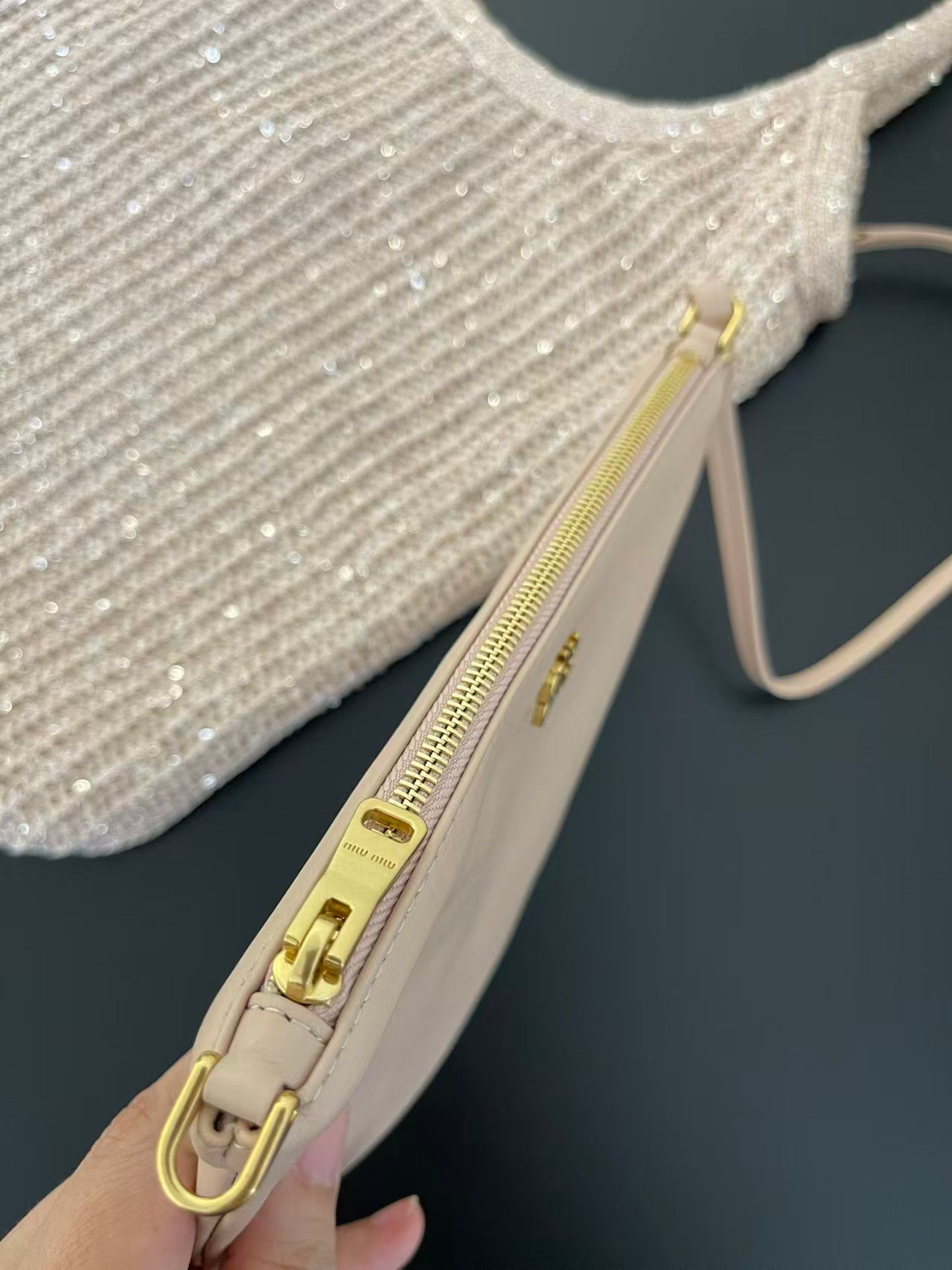 New Sequin Mesh Bag